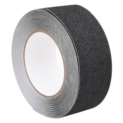 vidaXL Cinta antideslizante negra PVC 0,05x10 m