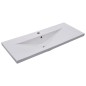 vidaXL Mueble con lavabo madera de ingeniería gris brillante vidaXL Mueble con lavabo madera de ingeniería gris brillante