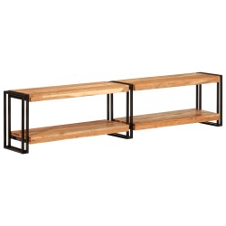 vidaXL Mueble de TV madera maciza de acacia 180x30x40 cm