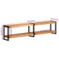 vidaXL Mueble de TV madera maciza de acacia 180x30x40 cm vidaXL Mueble de TV madera maciza de acacia 180x30x40 cm