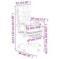 vidaXL Silla de oficina reclinable cuero sintético rosa vidaXL Silla de oficina reclinable cuero sintético rosa