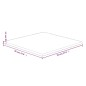 vidaXL Tablero de mesa cuadrada madera de roble sin tratar 70x70x1,5cm vidaXL Tablero de mesa cuadrada madera de roble sin tratar 70x70x1,5cm