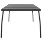 vidaXL Mesa de jardín malla de acero gris antracita 200x100x72 cm vidaXL Mesa de jardín malla de acero gris antracita 200x100x72 cm