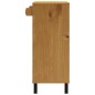 vidaXL Mesa alta de bar FLAM madera maciza de pino 92x45x110 cm vidaXL Mesa alta de bar FLAM madera maciza de pino 92x45x110 cm