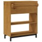 vidaXL Mesa alta de bar FLAM madera maciza de pino 92x45x110 cm vidaXL Mesa alta de bar FLAM madera maciza de pino 92x45x110 cm