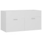 vidaXL Juego de muebles de baño madera de ingeniería blanco vidaXL Juego de muebles de baño madera de ingeniería blanco