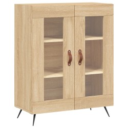 vidaXL Aparador de madera de ingeniería roble Sonoma 69,5x34x90 cm