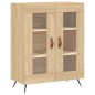 vidaXL Aparador de madera de ingeniería roble Sonoma 69,5x34x90 cm vidaXL Aparador de madera de ingeniería roble Sonoma 69,5x34x90 cm