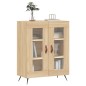 vidaXL Aparador de madera de ingeniería roble Sonoma 69,5x34x90 cm vidaXL Aparador de madera de ingeniería roble Sonoma 69,5x34x90 cm