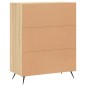 vidaXL Aparador de madera de ingeniería roble Sonoma 69,5x34x90 cm vidaXL Aparador de madera de ingeniería roble Sonoma 69,5x34x90 cm
