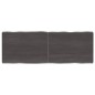 vidaXL Tablero mesa madera tratada borde vivo marrón 140x50x(2-6) cm vidaXL Tablero mesa madera tratada borde vivo marrón 140x50x(2-6) cm