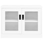 vidaXL Armario de oficina de acero blanco 90x40x70 cm