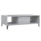 vidaXL Mesa de centro madera de ingeniería gris Sonoma 103,5x60x35cm vidaXL Mesa de centro madera de ingeniería gris Sonoma 103,5x60x35cm