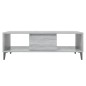 vidaXL Mesa de centro madera de ingeniería gris Sonoma 103,5x60x35cm vidaXL Mesa de centro madera de ingeniería gris Sonoma 103,5x60x35cm