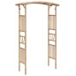 vidaXL Arco para rosas de bambú 118x40x187 cm vidaXL Arco para rosas de bambú 118x40x187 cm