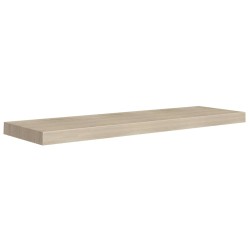 vidaXL Estante flotante de pared MDF roble 90x23,5x3,8 cm