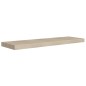 vidaXL Estante flotante de pared MDF roble 90x23,5x3,8 cm