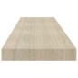 vidaXL Estante flotante de pared MDF roble 90x23,5x3,8 cm