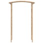 vidaXL Arco para rosas de bambú 118x40x187 cm vidaXL Arco para rosas de bambú 118x40x187 cm