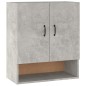 vidaXL Armario de pared madera contrachapada gris hormigón 60x31x70 cm vidaXL Armario de pared madera contrachapada gris hormigón 60x31x70 cm