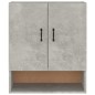vidaXL Armario de pared madera contrachapada gris hormigón 60x31x70 cm vidaXL Armario de pared madera contrachapada gris hormigón 60x31x70 cm