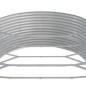 vidaXL Jardinera arriate acero recubierto polvo antracita 544x100x36cm