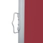 vidaXL Toldo lateral retráctil rojo 100x1000 cm vidaXL Toldo lateral retráctil rojo 100x1000 cm