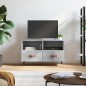 vidaXL Mueble para TV madera contrachapada gris hormigón 80x36x50 cm