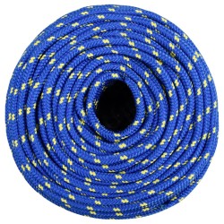 vidaXL Cuerda de barco polipropileno azul 6 mm 50 m