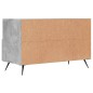 vidaXL Mueble para TV madera contrachapada gris hormigón 80x36x50 cm