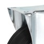 vidaXL Ruedas fijas 4 unidades 200 mm 