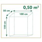 Nature Invernadero para tomates 100x50x150 cm Nature Invernadero para tomates 100x50x150 cm