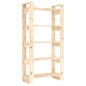 vidaXL Estantería/divisor de espacios madera maciza 80x35x160 cm vidaXL Estantería/divisor de espacios madera maciza 80x35x160 cm
