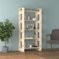 vidaXL Estantería/divisor de espacios madera maciza 80x35x160 cm vidaXL Estantería/divisor de espacios madera maciza 80x35x160 cm