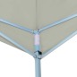 vidaXL Cenador plegable con 2 paredes color crema 5x5 m vidaXL Cenador plegable con 2 paredes color crema 5x5 m