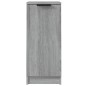 vidaXL Aparadores 2 uds madera contrachapada gris Sonoma 30x30x70 cm