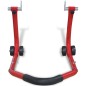vidaXL caballete trasero para motocicleta color rojo vidaXL caballete trasero para motocicleta color rojo
