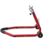 vidaXL caballete trasero para motocicleta color rojo vidaXL caballete trasero para motocicleta color rojo