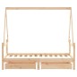 vidaXL Estructura de cama infantil con cajones madera de pino 80x160cm vidaXL Estructura de cama infantil con cajones madera de pino 80x160cm