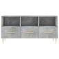 vidaXL Mueble de TV madera de ingeniería gris hormigón 102x36x50 cm vidaXL Mueble de TV madera de ingeniería gris hormigón 102x36x50 cm