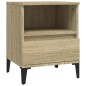 vidaXL Mesita de noche roble Sonoma 40x35x50 cm vidaXL Mesita de noche roble Sonoma 40x35x50 cm