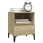 vidaXL Mesita de noche roble Sonoma 40x35x50 cm vidaXL Mesita de noche roble Sonoma 40x35x50 cm