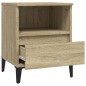 vidaXL Mesita de noche roble Sonoma 40x35x50 cm vidaXL Mesita de noche roble Sonoma 40x35x50 cm