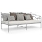 vidaXL Estructura de sofá cama de metal gris 90x200 cm vidaXL Estructura de sofá cama de metal gris 90x200 cm