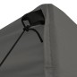 vidaXL Carpa plegable profesional 4 paredes acero gris antracita 2x2 m