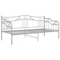 vidaXL Estructura de sofá cama de metal gris 90x200 cm vidaXL Estructura de sofá cama de metal gris 90x200 cm