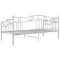 vidaXL Estructura de sofá cama de metal gris 90x200 cm vidaXL Estructura de sofá cama de metal gris 90x200 cm