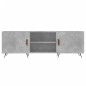 vidaXL Mueble de TV madera de ingeniería gris hormigón 150x30x50 cm vidaXL Mueble de TV madera de ingeniería gris hormigón 150x30x50 cm