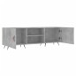 vidaXL Mueble de TV madera de ingeniería gris hormigón 150x30x50 cm vidaXL Mueble de TV madera de ingeniería gris hormigón 150x30x50 cm