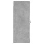 vidaXL Armario de pared gris hormigón 34,5x34x90 cm vidaXL Armario de pared gris hormigón 34,5x34x90 cm
